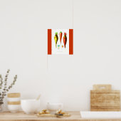 Poster-Botanicals-Karotte Poster (Küche)
