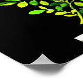 Poster-Botanische Kunst-Mary Delany 15 Poster (Ecke)