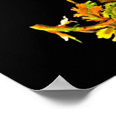 Poster-Botanische Kunst-Mary Delany 22 Poster (Ecke)