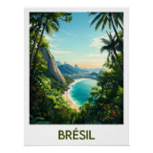 Poster Brasilien (Vorderseite)
