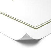 Poster Brautparty in einem eleganten Stil. (Ecke)