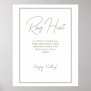 Poster-Brautparty Poster