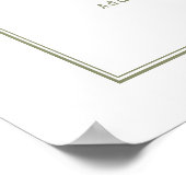 Poster-Brautparty Poster (Ecke)