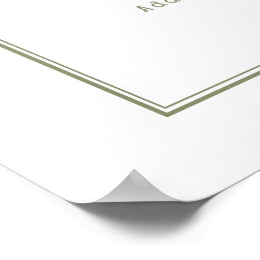 Poster-Brautparty Poster (Ecke)