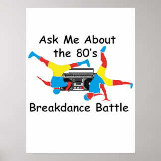 Poster Breakdance Battle