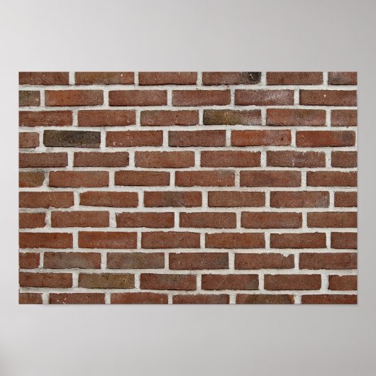 Poster "Brick wall" (Vorne)