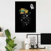 Poster "Bright Eyes" (Heimbüro)