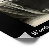 Poster-Buchhandlung, die wv. echte Bücher Poster (Ecke)