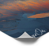 Poster | Buckelwal | Art (Ecke)