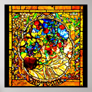 Poster-Buntglas-Tiffany 25 Poster