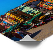 Poster, Burano, Italien Poster (Ecke)