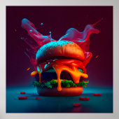Poster Burger (Vorne)