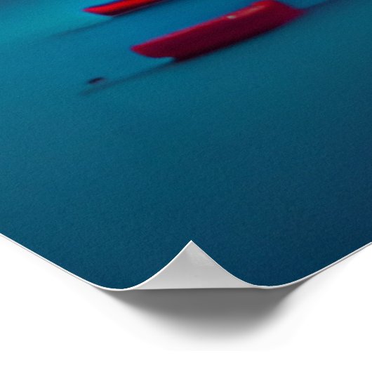 Poster Burger (Ecke)