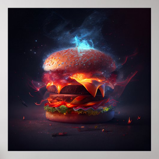 Poster Burger (Vorne)