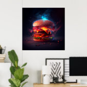 Poster Burger (Heimbüro)