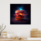 Poster Burger (Küche)
