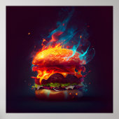 Poster Burger (Vorne)