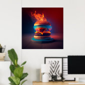 Poster Burger (Heimbüro)