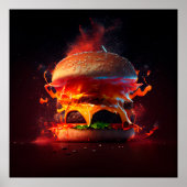 Poster Burger (Vorne)