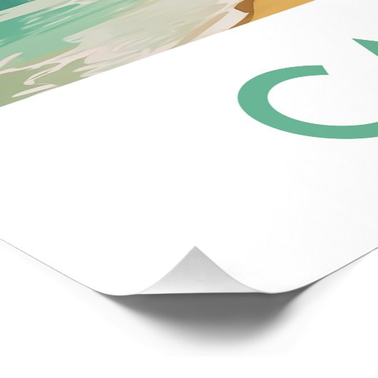 Poster Cabo Verde (Ecke)