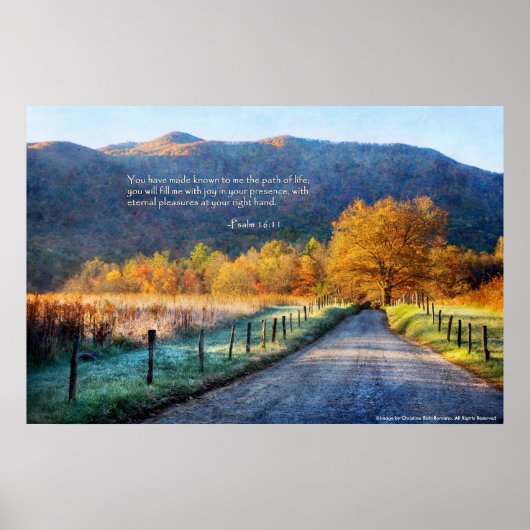 Poster - Cades Cove - Path of Life (Vorne)