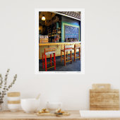 Poster "Cajun Cafe" von French Quarter (Küche)