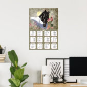 Poster, Calendar, 2021 , Horse, Friesian Poster (Heimbüro)
