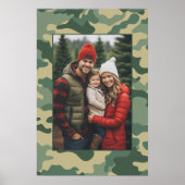 POSTER: camouflage border Poster (Vorne)