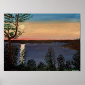 Poster "Canadian Sunset" (Vorne)