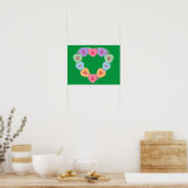 Poster Candy Liebe Hört (Küche)