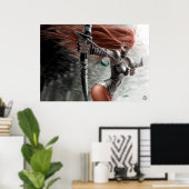 POSTER/CANVAS DRUCKEN ・ Archer Poster (Heimbüro)