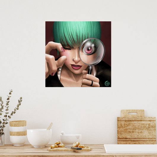 POSTER/CANVAS PRINT ・ Sie sind so klein Poster (Küche)