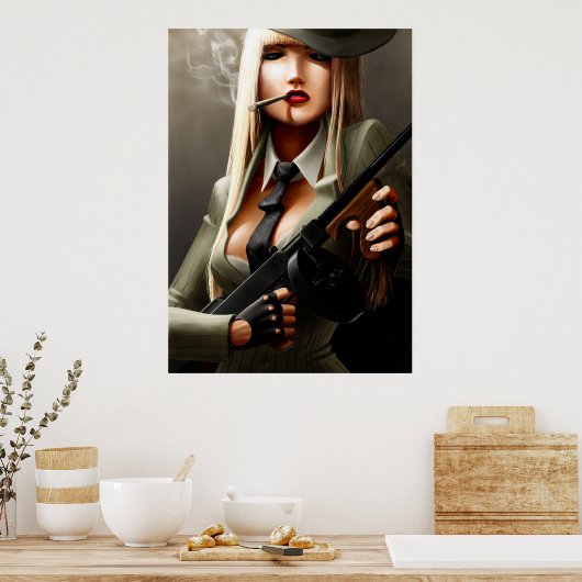 POSTER/CANVAS PRINT ・ Tiffany&Tommy Poster (Küche)