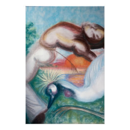 Poster : Cappuera with a Crane