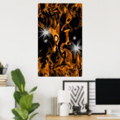 Poster Caramel World (Heimbüro)