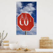 POSTER Carbon Footprint (Küche)