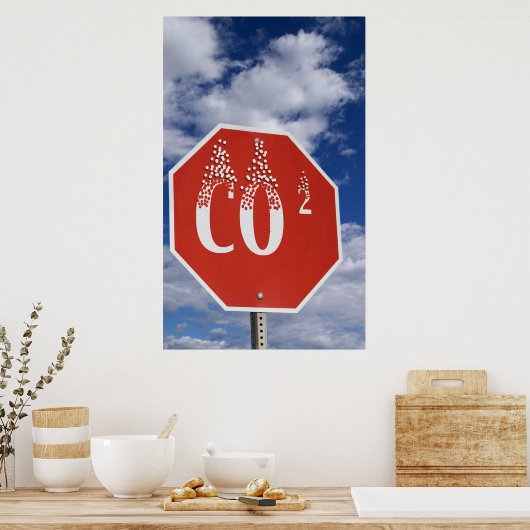 POSTER Carbon Footprint (Küche)