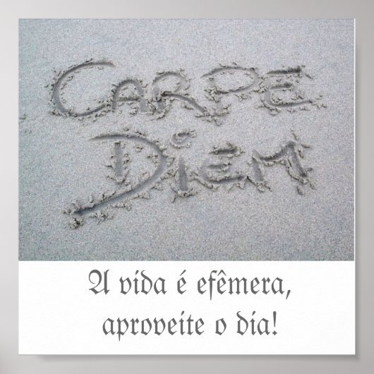 Poster Carpe Diem (Vorne)