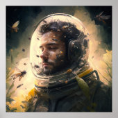 Poster casque spatial (Vorne)