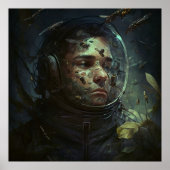 Poster casque spatial (Vorne)