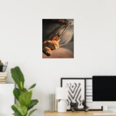 Poster "Cat and the Fiddle" 16x20 (Heimbüro)
