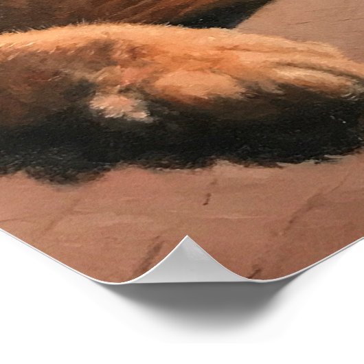 Poster "Cat and the Fiddle" 16x20 (Ecke)