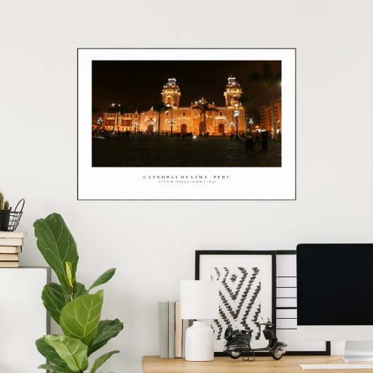 Poster Catedral do Peru (Heimbüro)