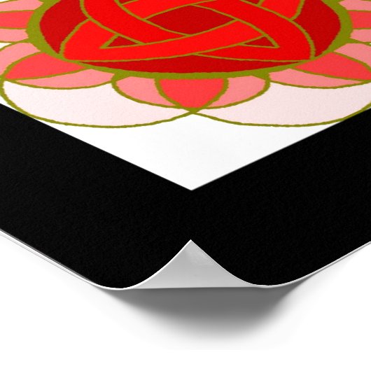 Poster "Chakra Path" (mit Etiketten) (Ecke)