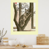 Poster Chat japonais (Küche)