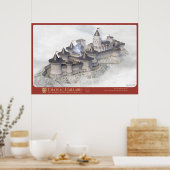 Poster CHÂTEAU-GAILLARD (Küche)