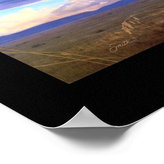 Poster-Cheetah Poster (Ecke)