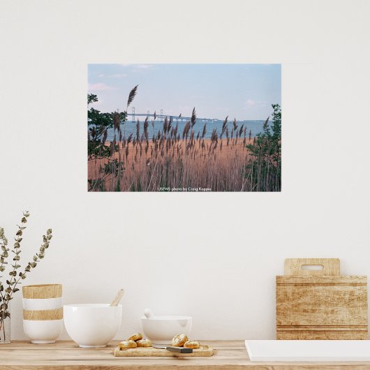 Poster / Chesapeak Bay Bridge (Küche)