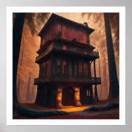 Poster Chinese Haus Matt