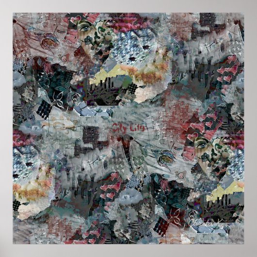 Poster, City Life Poster (Vorne)